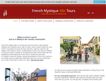 Tablet Screenshot of frenchmystiquetours.com